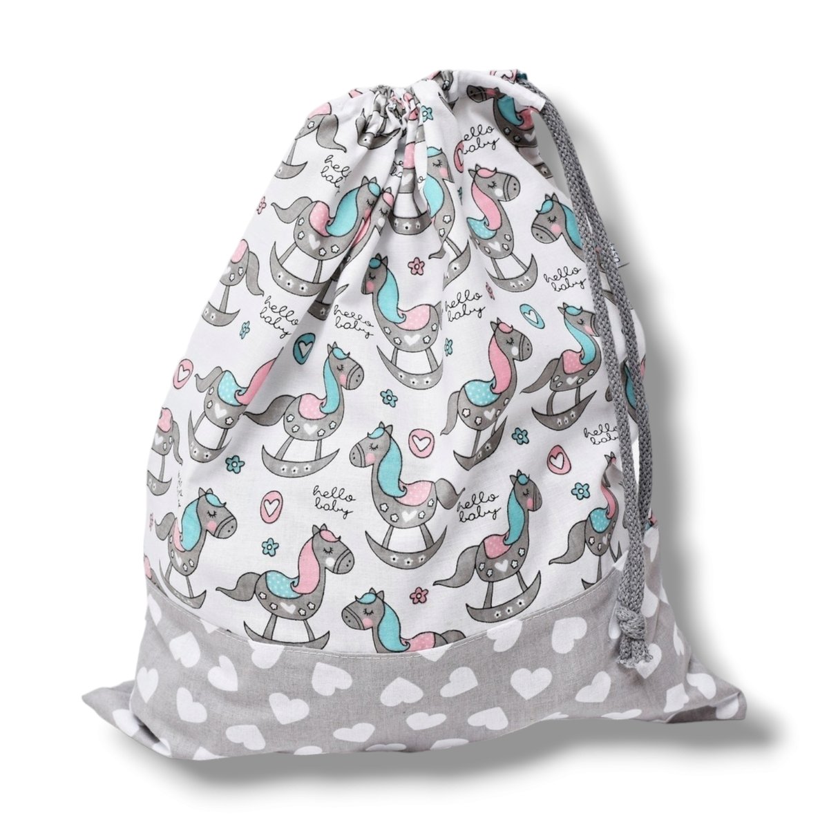 Worek na buty worek na kapcie do szkoły konie na biegunach