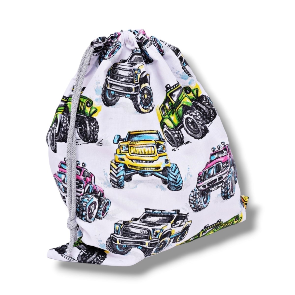 Worek na buty worek na kapcie do szkoły monster truck