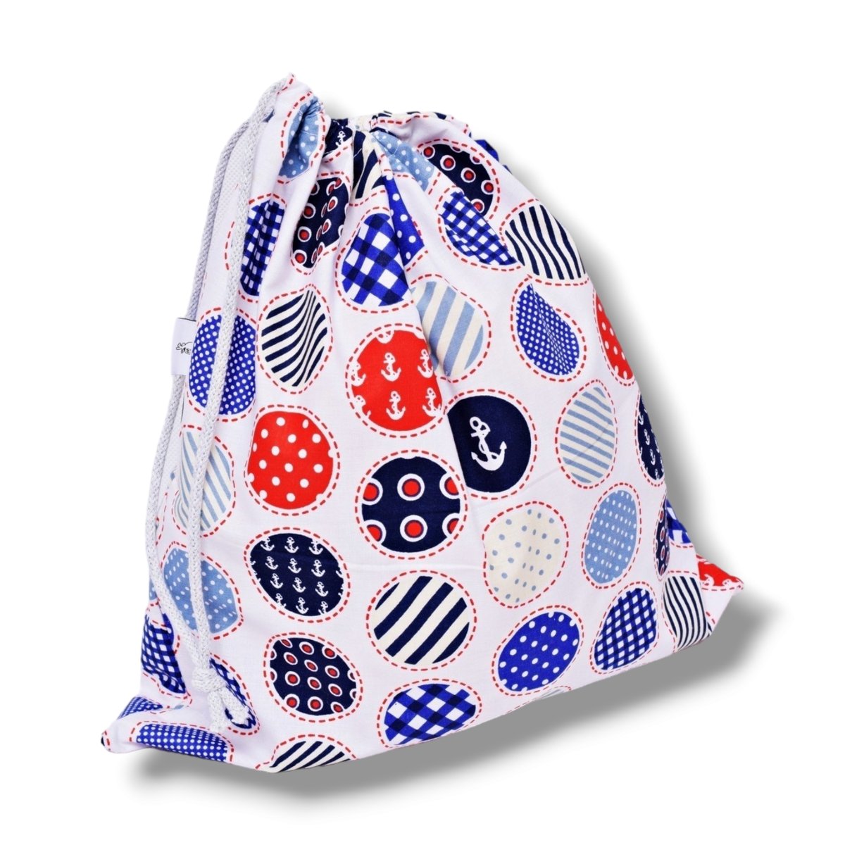 Worek na buty worek na kapcie do szkoły kotwice