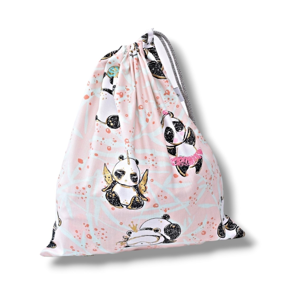 Worek na buty worek na kapcie do szkoły misie panda