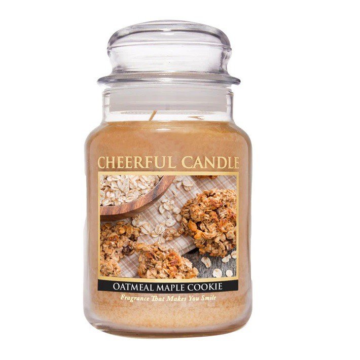 Duża świeca Oatmeal Maple Cook