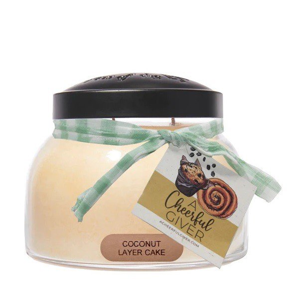 Duża świeca Coconut Layer Cake