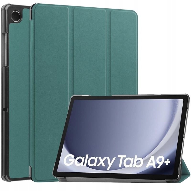 ETUI do Samsung Galaxy Tab A9+ A9 Plus 5G X216 X210 11 cali SMARTCASE zielone Pokrowiec Obudowa Case Futerał