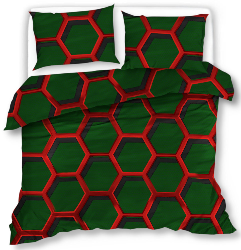 Pościel Z Mikrofibry 200X220 Heksagon 18343