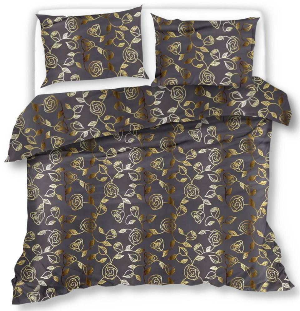 Pościel Satynowa 200X220 Róże 18341