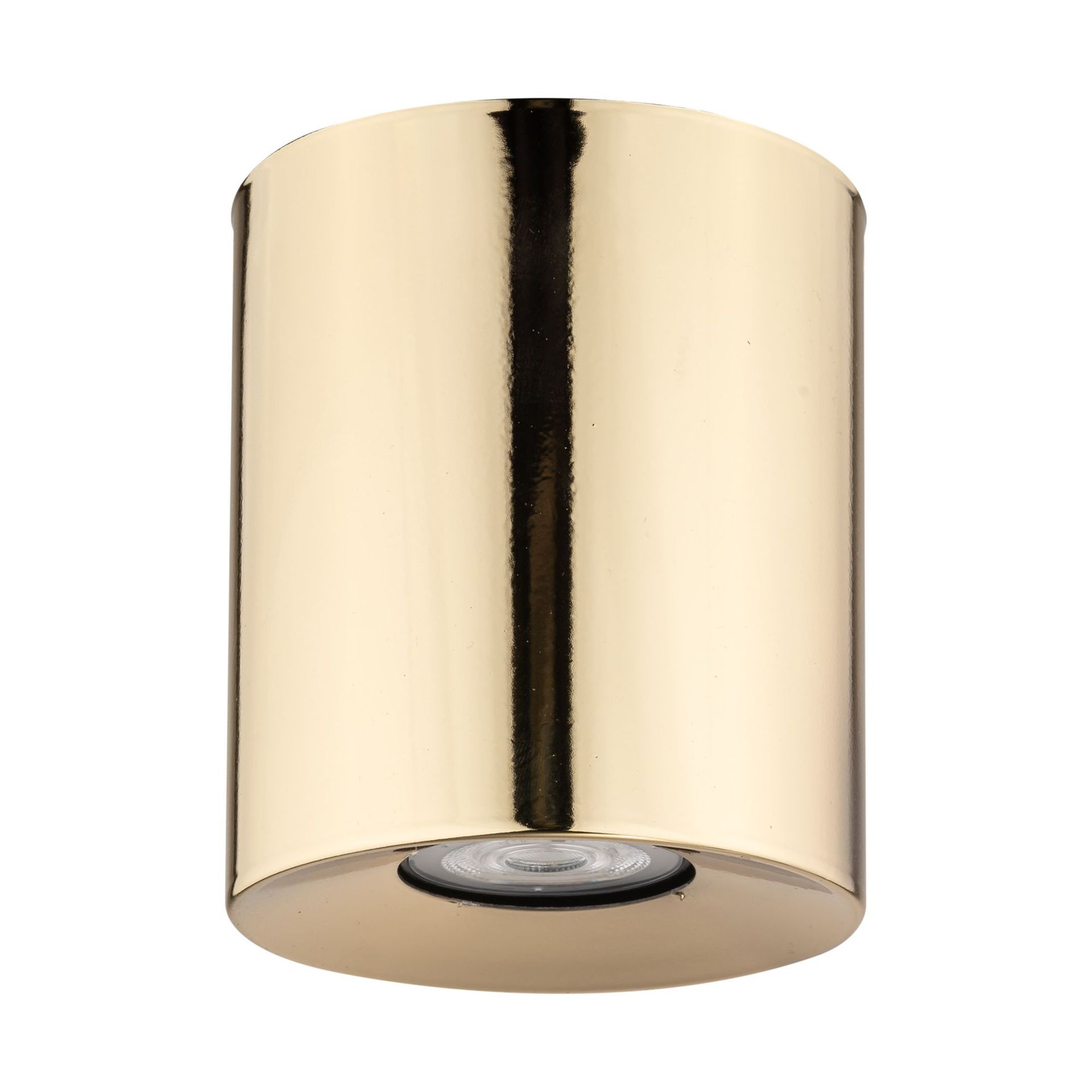 Złoty spot natynkowy na żarówkę GU10 TK10129 z serii ORION GOLD