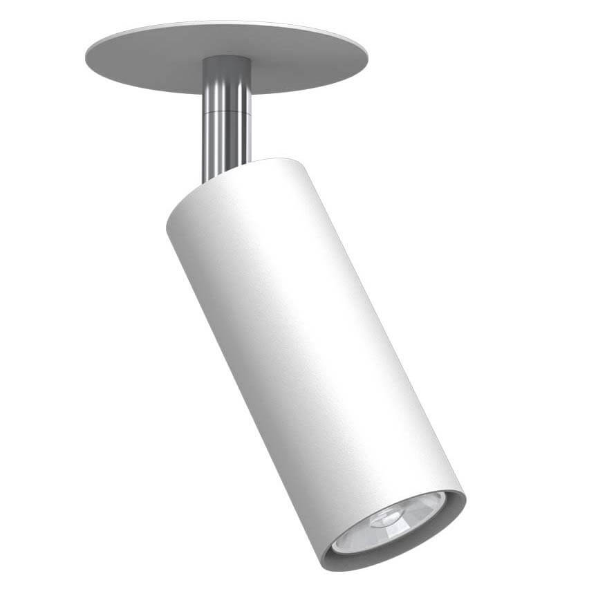 Lampa sufitowa Ace 3253 BROSline podtynkowa reflektor obrotowy biała