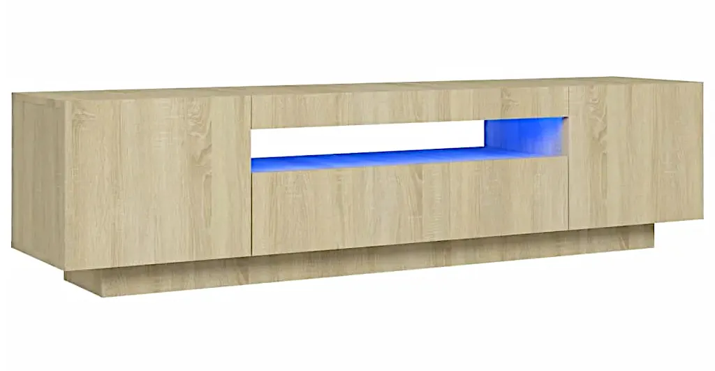 Szafka rtv w kolorze dębu sonoma B2-W71