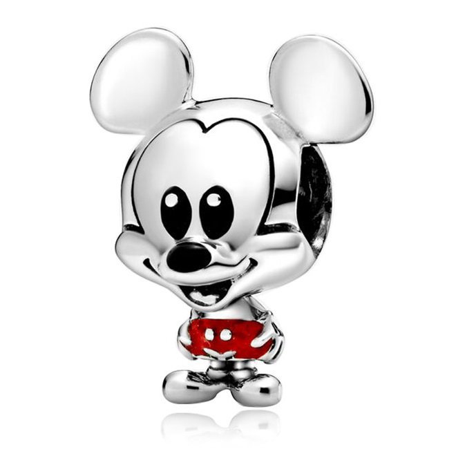 Zawieszka SREBRO 925 Charms koralik do PANDORA Disney Myszka Mickey Miki