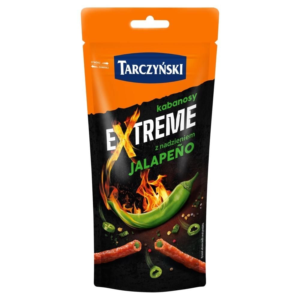 Tarczyński Kabanosy Nadziane Extreme Jalapeno 95 g