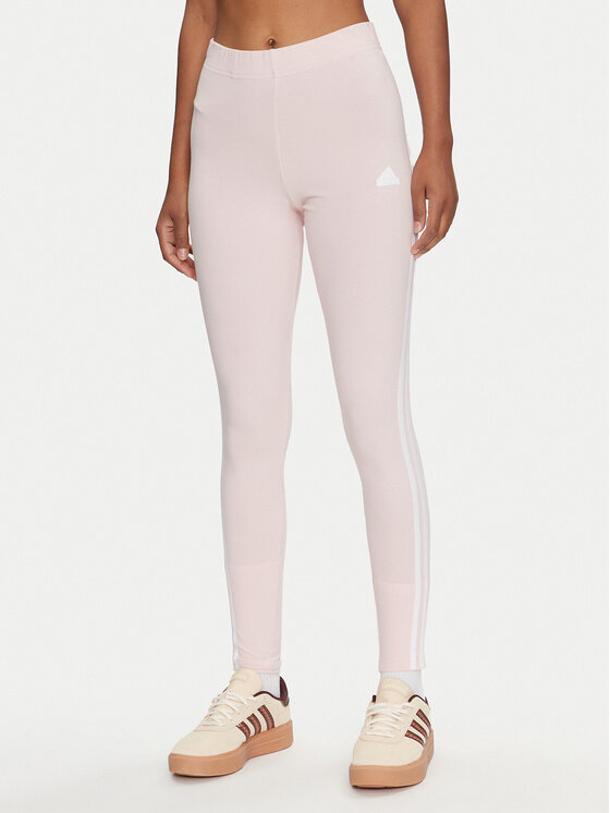 adidas Legginsy Future Icons 3-Stripes IW5293 Różowy Slim Fit