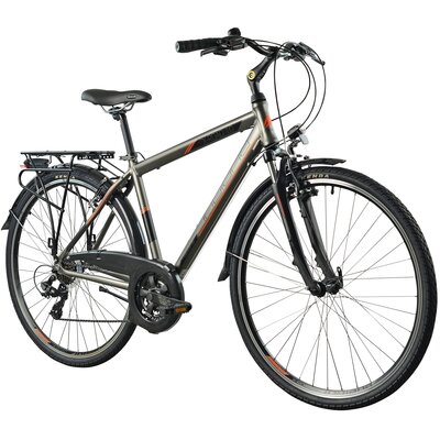 Rower trekkingowy INDIANA X-Road 1.0 M17 28 cali męski Brązowy 2024