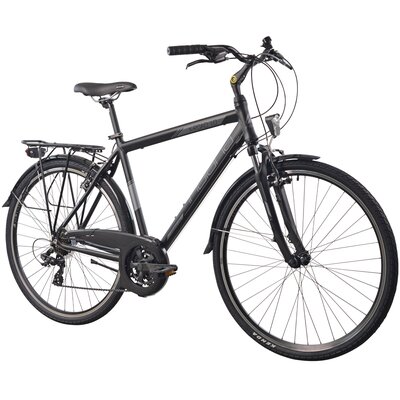 Rower trekkingowy INDIANA X-Road 1.0 M23 28 cali męski Czarny 2024