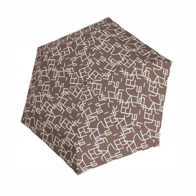 Parasol Doppler Carbonsteel Mini Slim manualny składany ecru