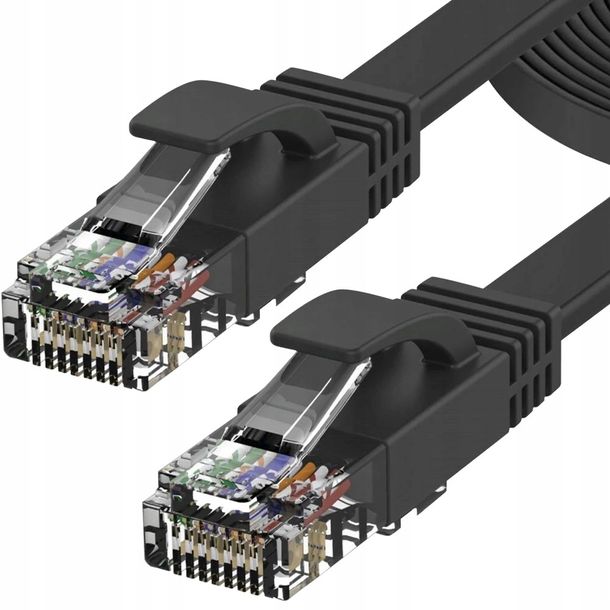 Kabel Sieciowy Lan Ethernet Internetowy Skrętka Rj45 Utp Cat6 Cat 6 3m