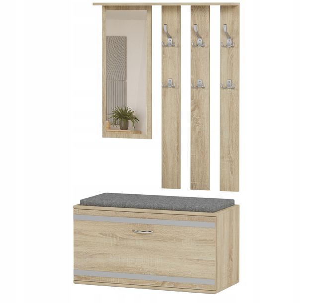 Garderoba wieszak szafka na buty lustro sonoma V-2 Producent