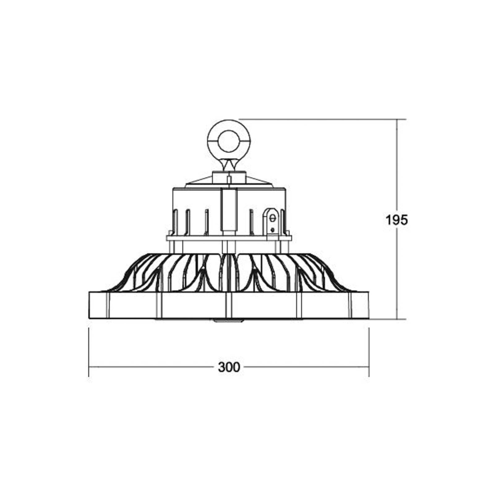 BRUMBERG Reflektor LED typu high bay Sol Midi, DALI, multilumen