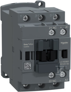 Stycznik mocy, Easy TeSys Control, AC-3, 9A, 3P (1NC), cewka 24V DC