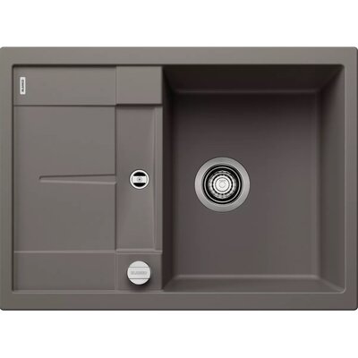 Zlewozmywak granitowy BLANCO Metra 45 S Compact Silgranit Wulkaniczny szary 527285