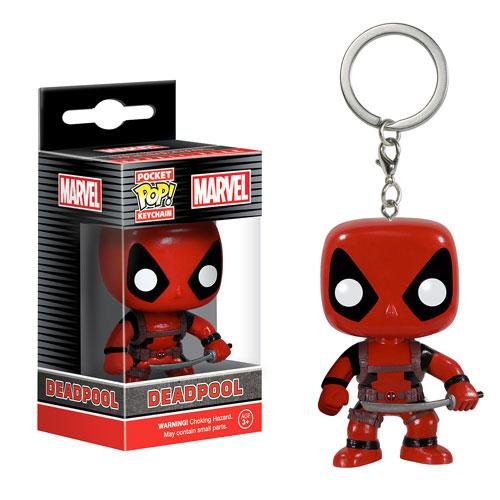 pocket pop keychains : marvel - deadpool