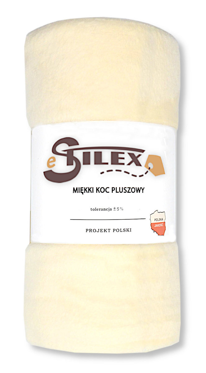 Koc Z Mikrofibry 200X220 Mono Krem