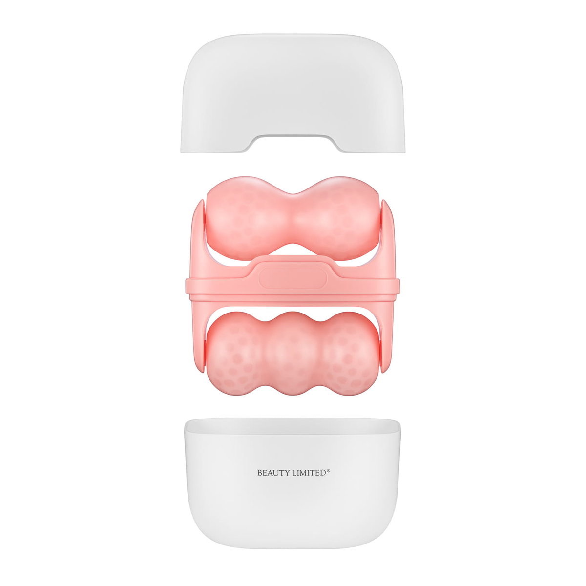 Masażer chłodzący falisty 2w1ce Roller Pink