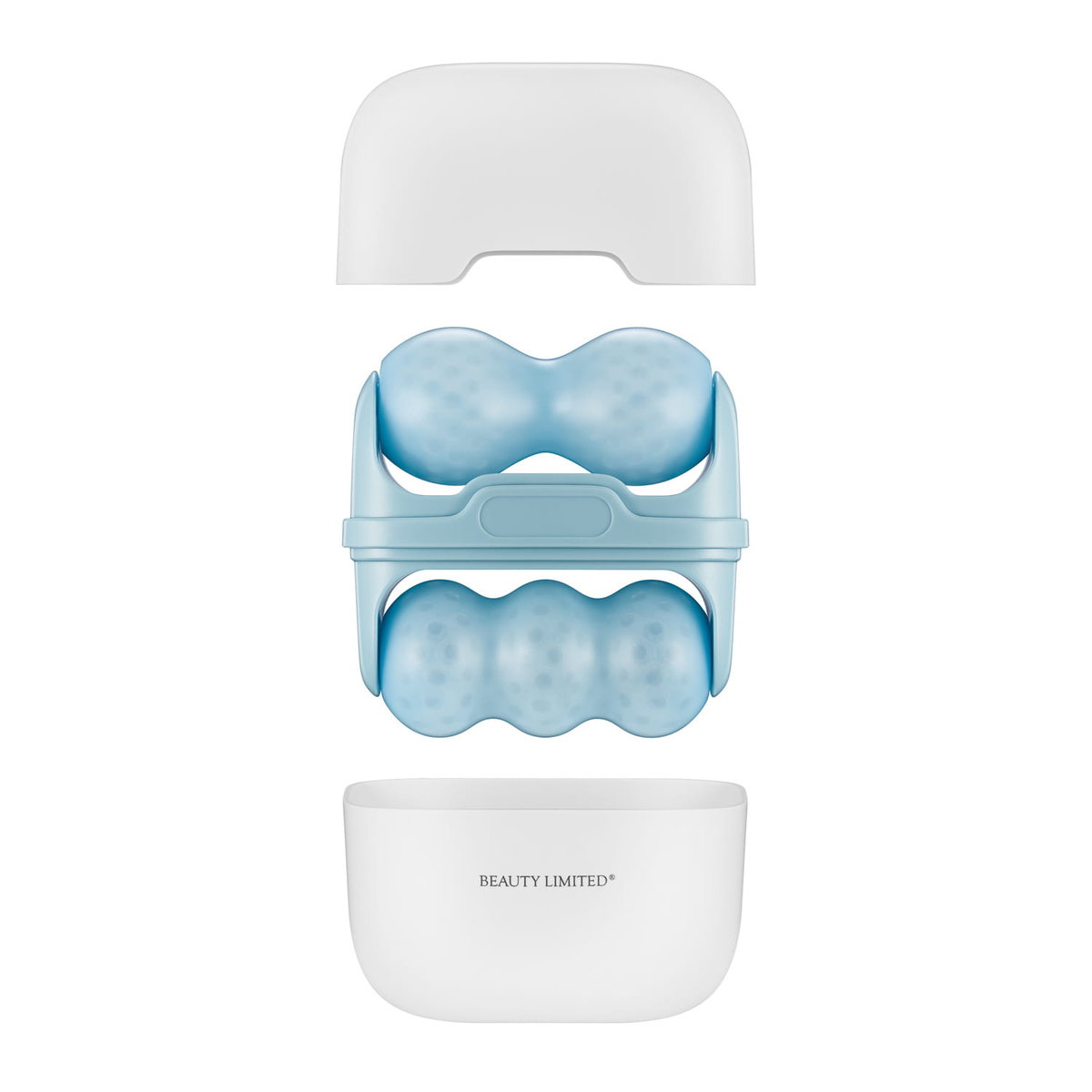 Masażer chłodzący falisty 2w1ce Roller Blue