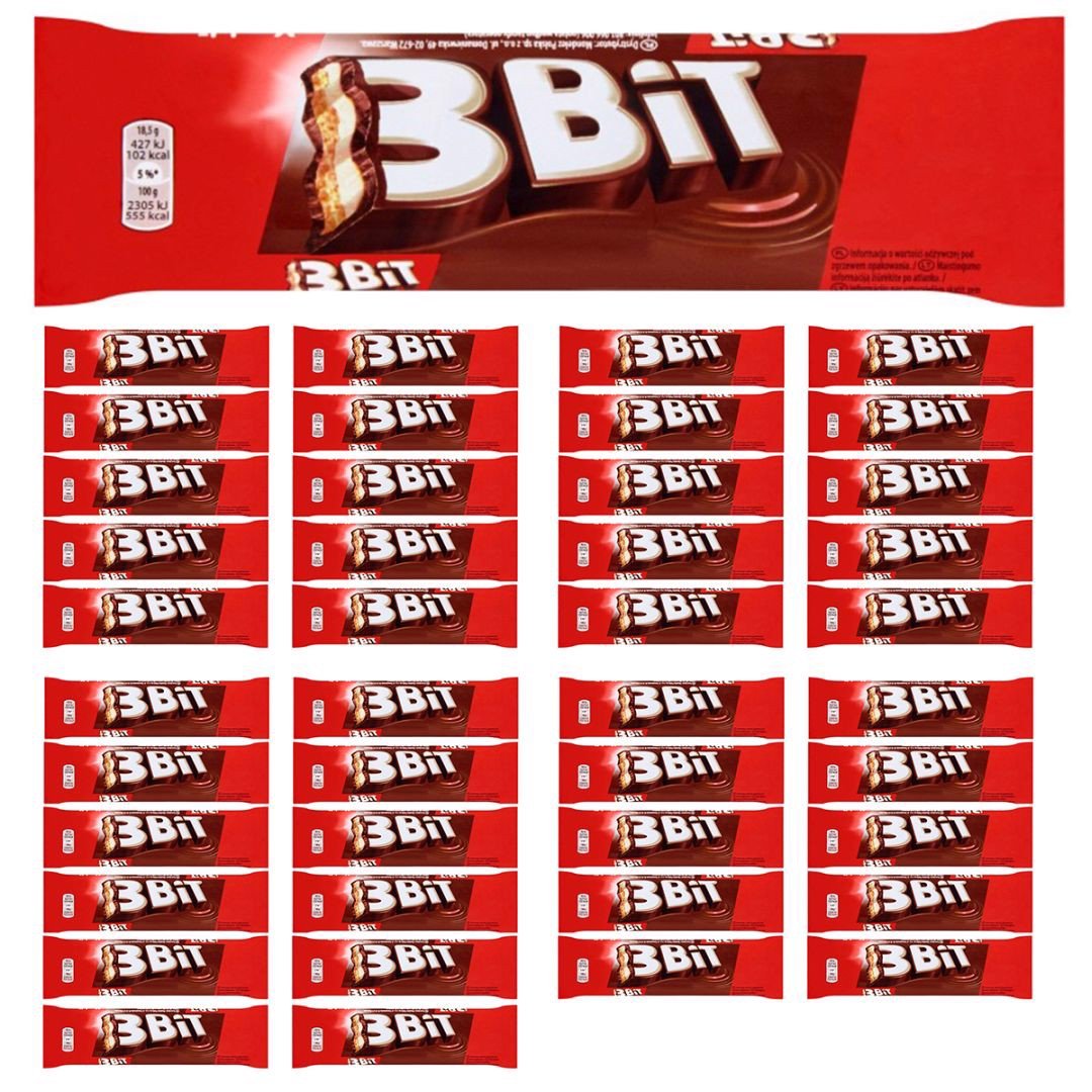 Bit Baton w czekoladzie mlecznej z nadzieniem mlecznym 46 g x42 sztuk
