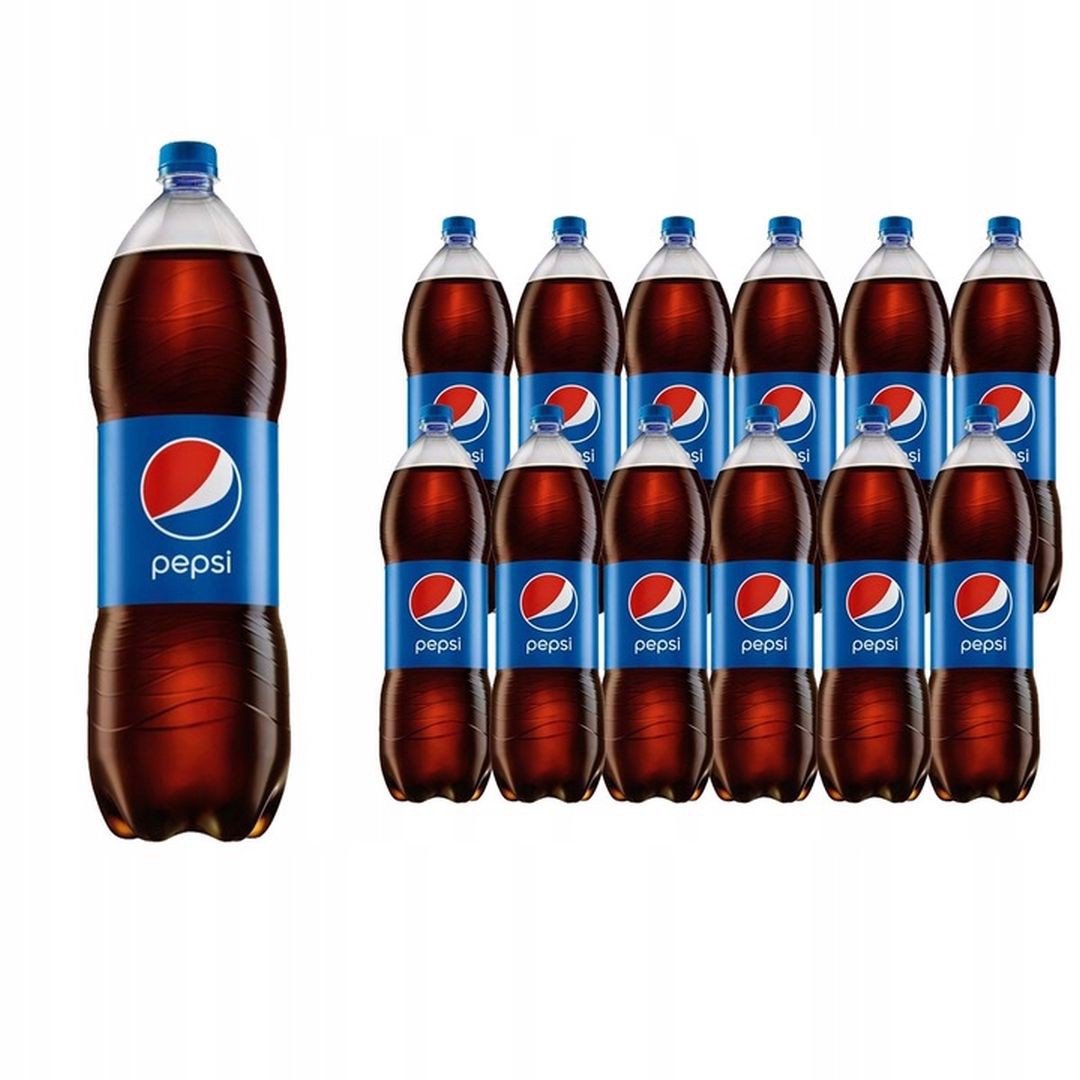 Pepsi Napój gazowany o smaku cola 2 l x 12 sztuk