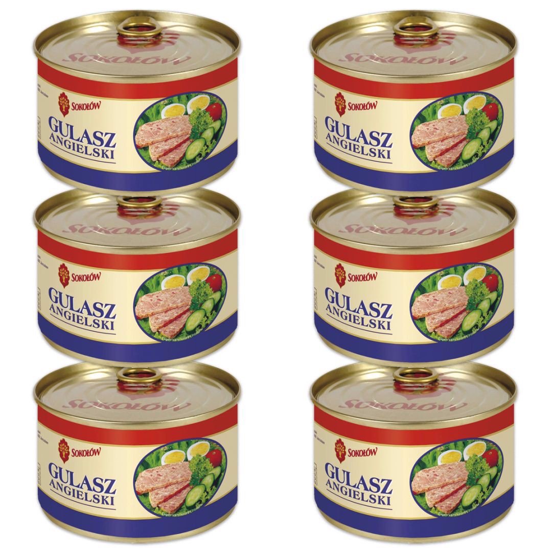 Sokołów Gulasz Angielski 160 g x 6 sztuk