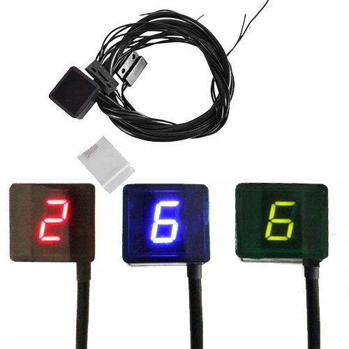 WYŚWIETLACZ BIEGÓW wskaźnik motocykla motocyklowy