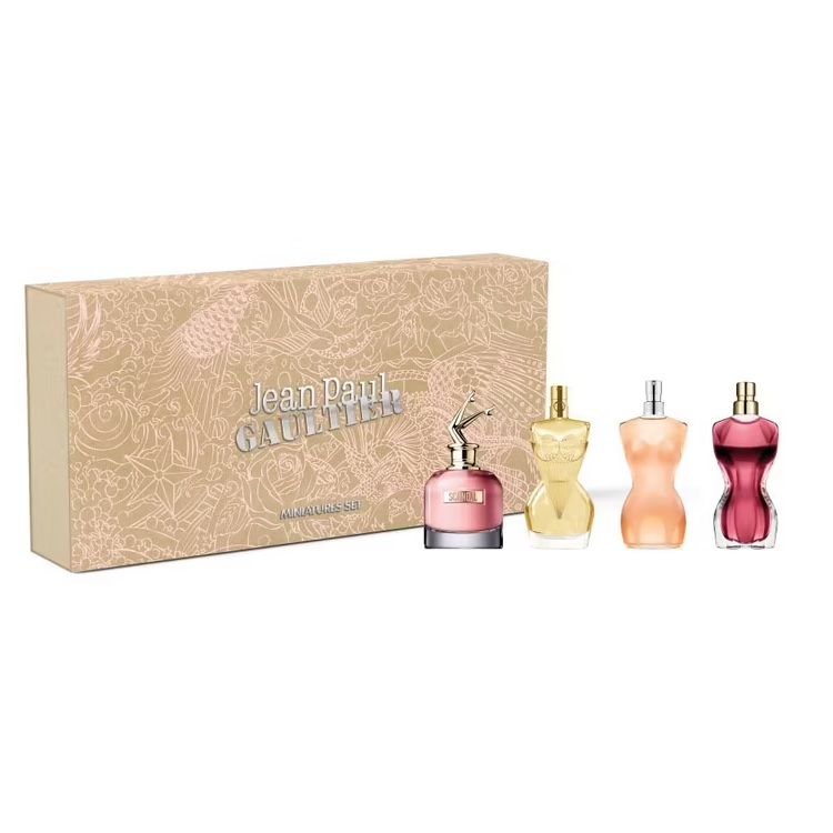 SET JEAN PAUL GAULTIER MINIATURA La Belle EDP 6ml + MINIATURA Scandal EDP 6ml + MINIATURA Divine EDP 6ml + MINIATURA Classique EDP 6ml