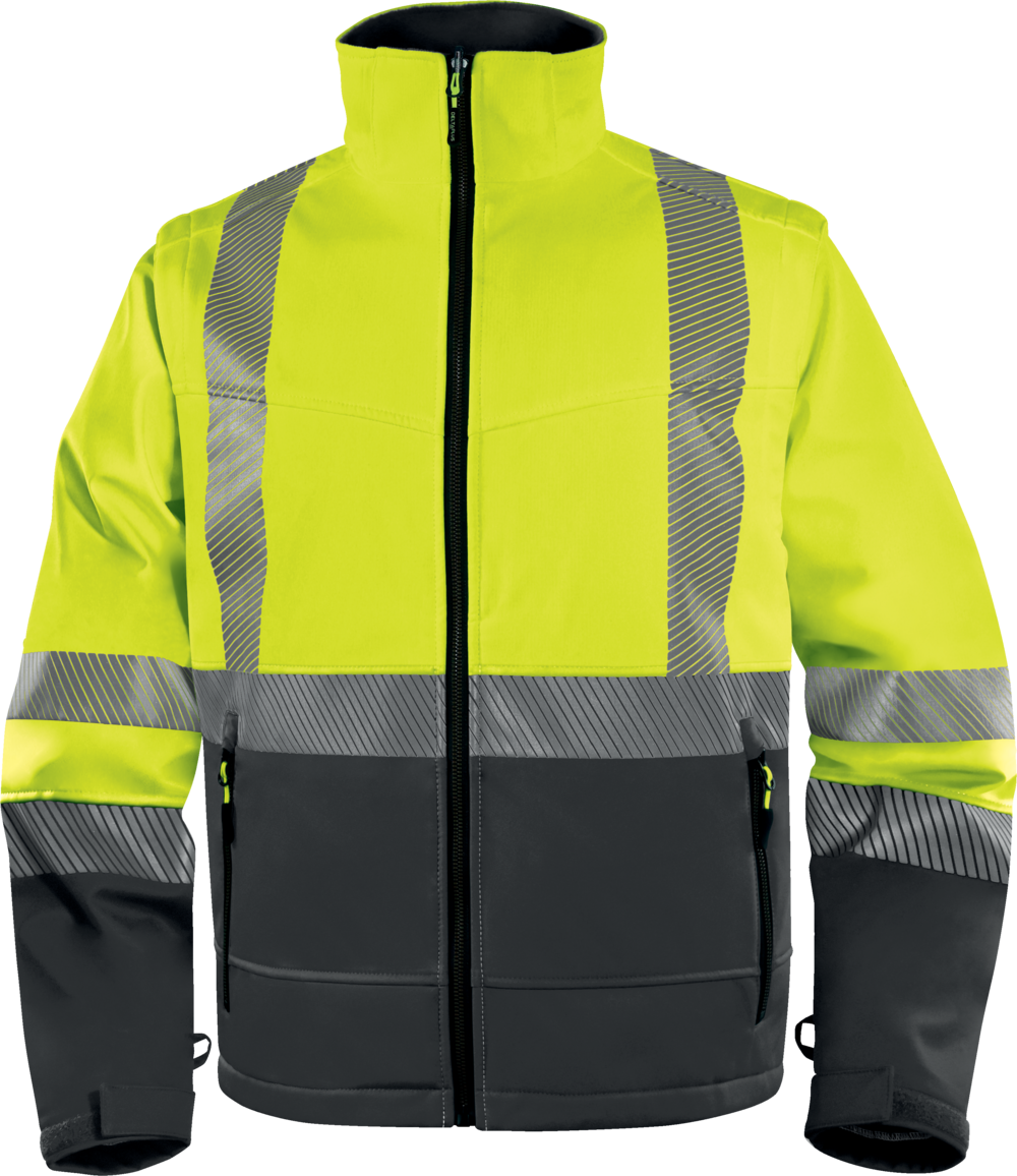 DELTA PLUS FAST -  żółty fluo-szary,  4XL