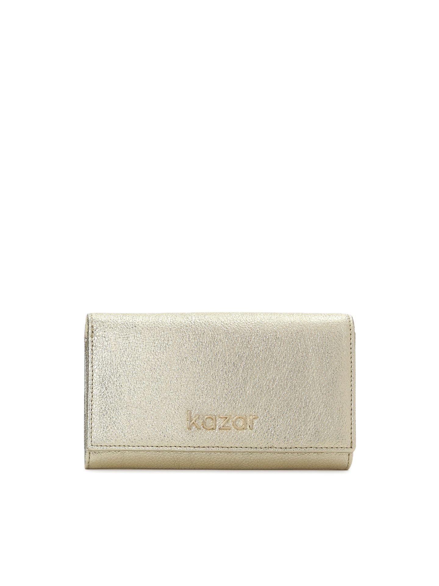 Złoty portfel damski