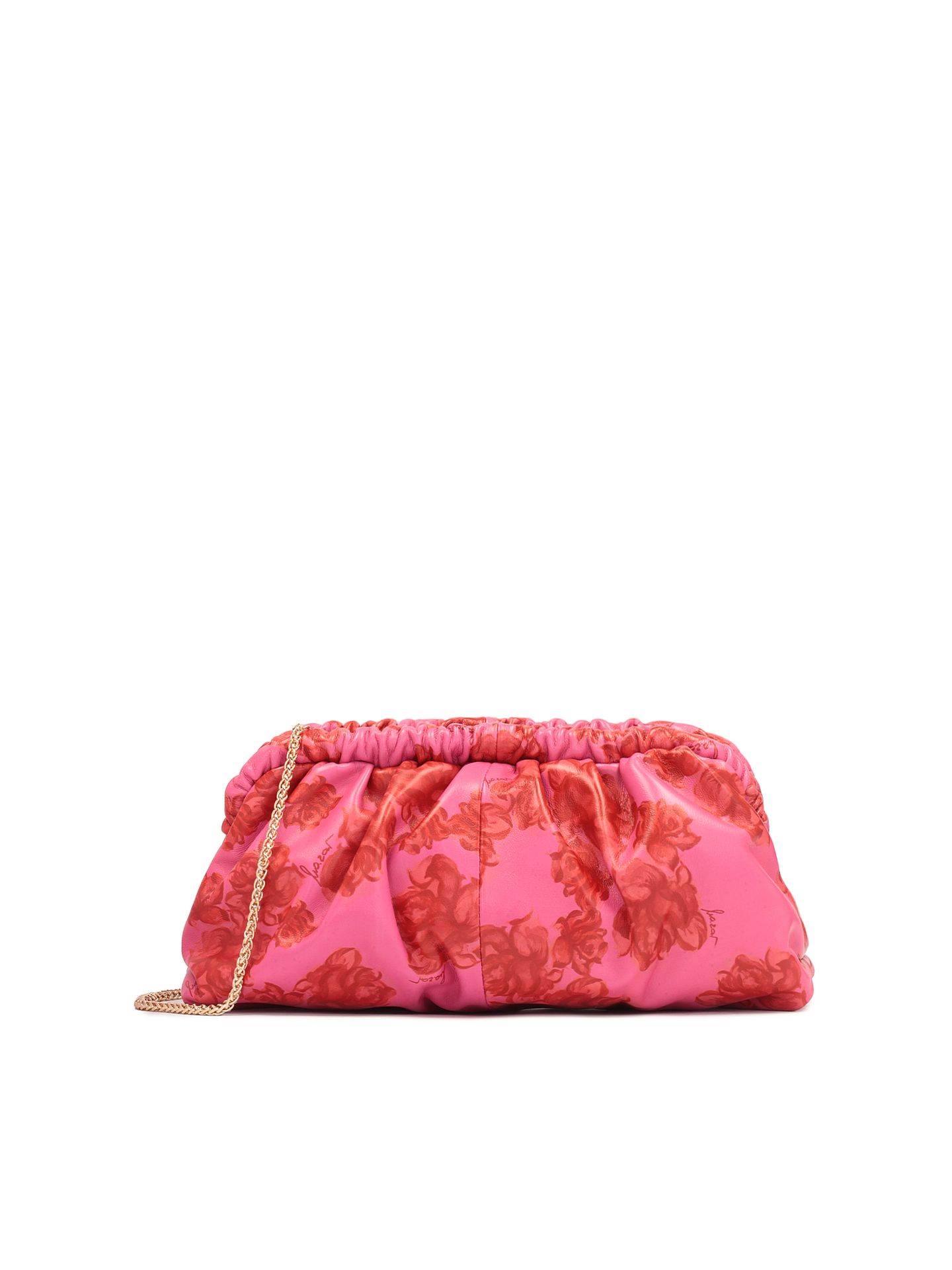 Różowa torebka pouch bag w kwiaty