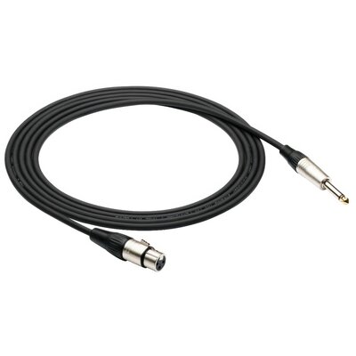 Kabel BLACKBIRD BBMCJ9 Jack 6.3 mm - XLR żeński 9 m