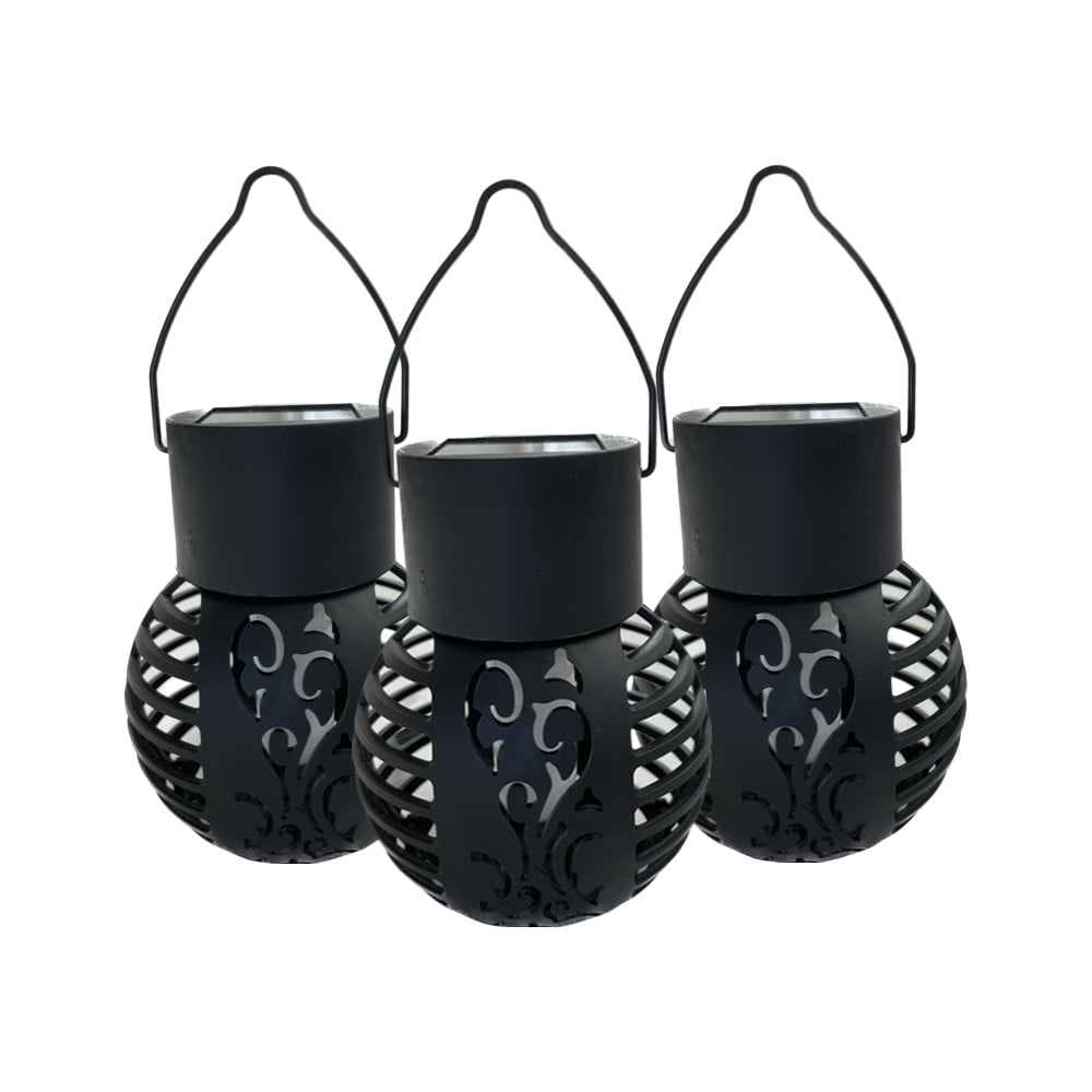 Solarne lampy zewnętrzne zestaw 3 szt. (wysokość 9 cm) – Garden Pleasure
