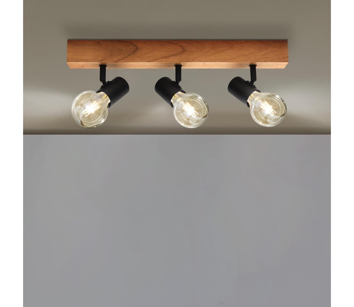 Eglo 99479 - Oświetlenie punktowe TOWNSHEND 3xE27/60W/230V - FSC certyfikowano