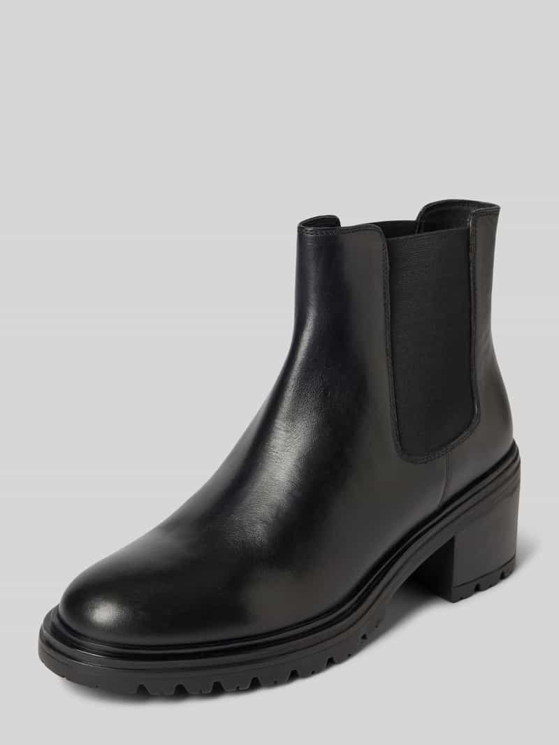 Buty skórzane na słupku model ‘DAMIANA’