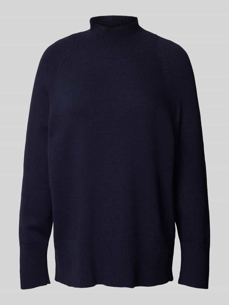 Sweter z dzianiny ze stójką model ‘FALANGE’
