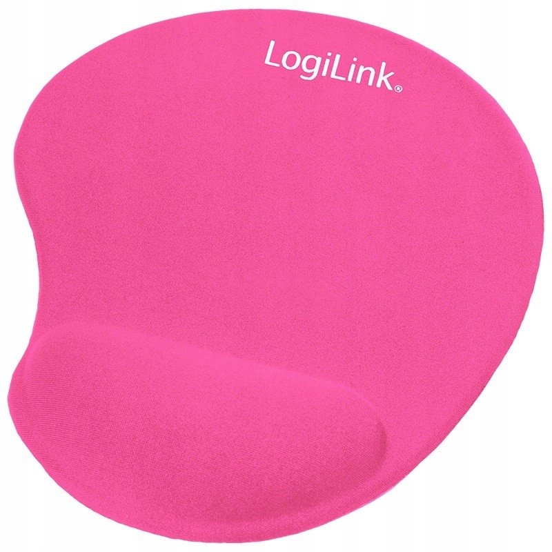 Podkładka pod mysz LogiLink ID0027P żelowa różowa