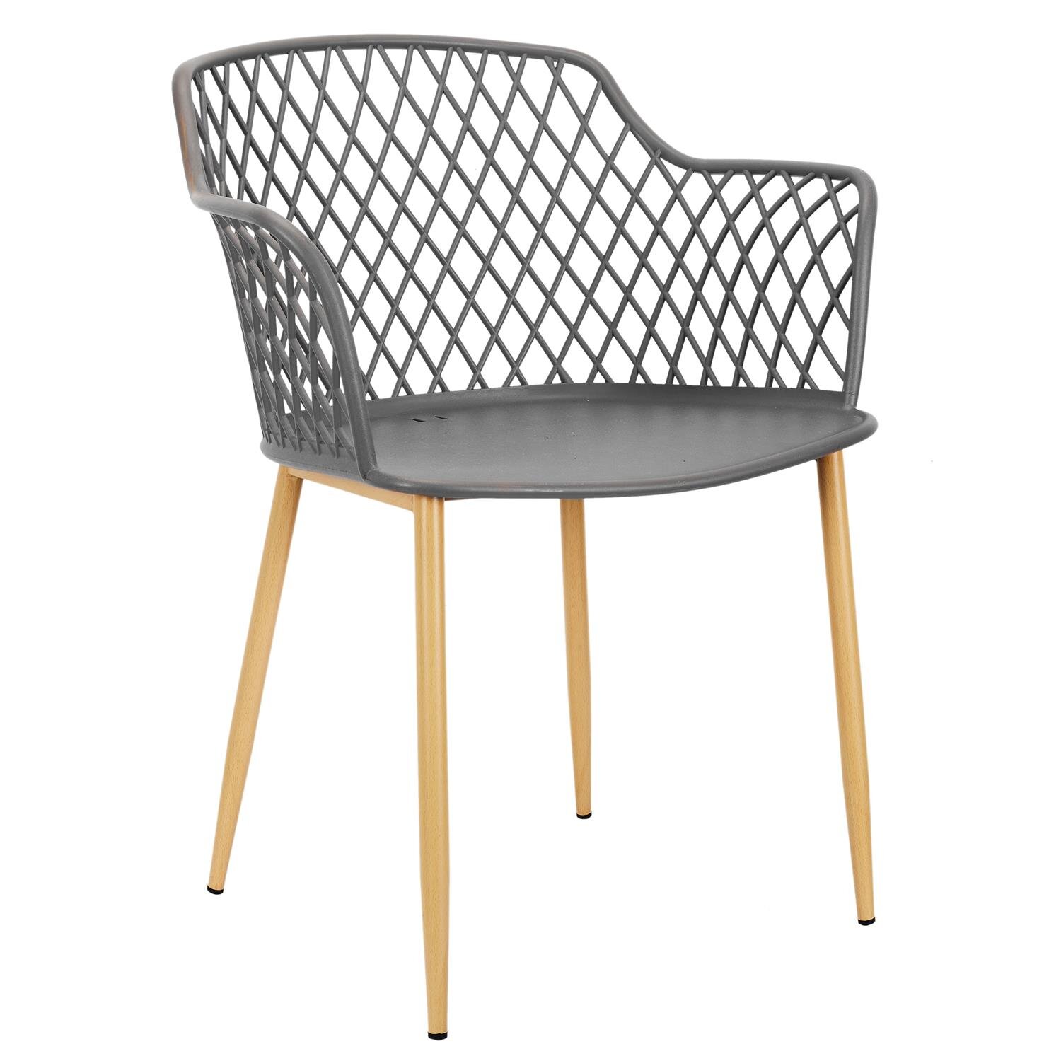 Krzesło Basel szare ciemne