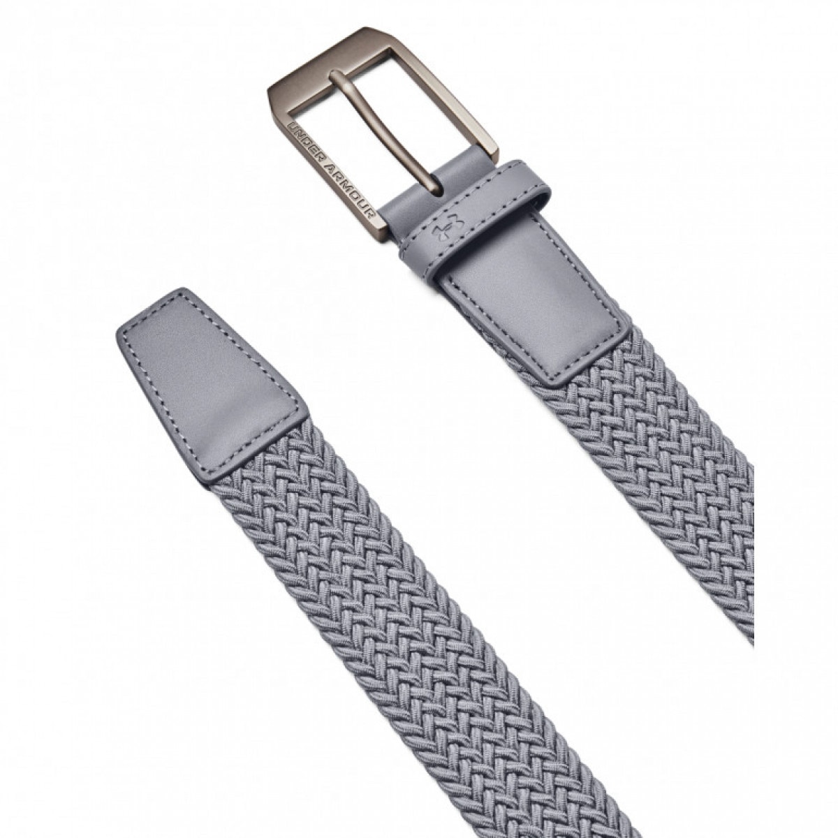 Męski pasek Under Armour M Braided Golf Belt - szary - UNDER ARMOUR