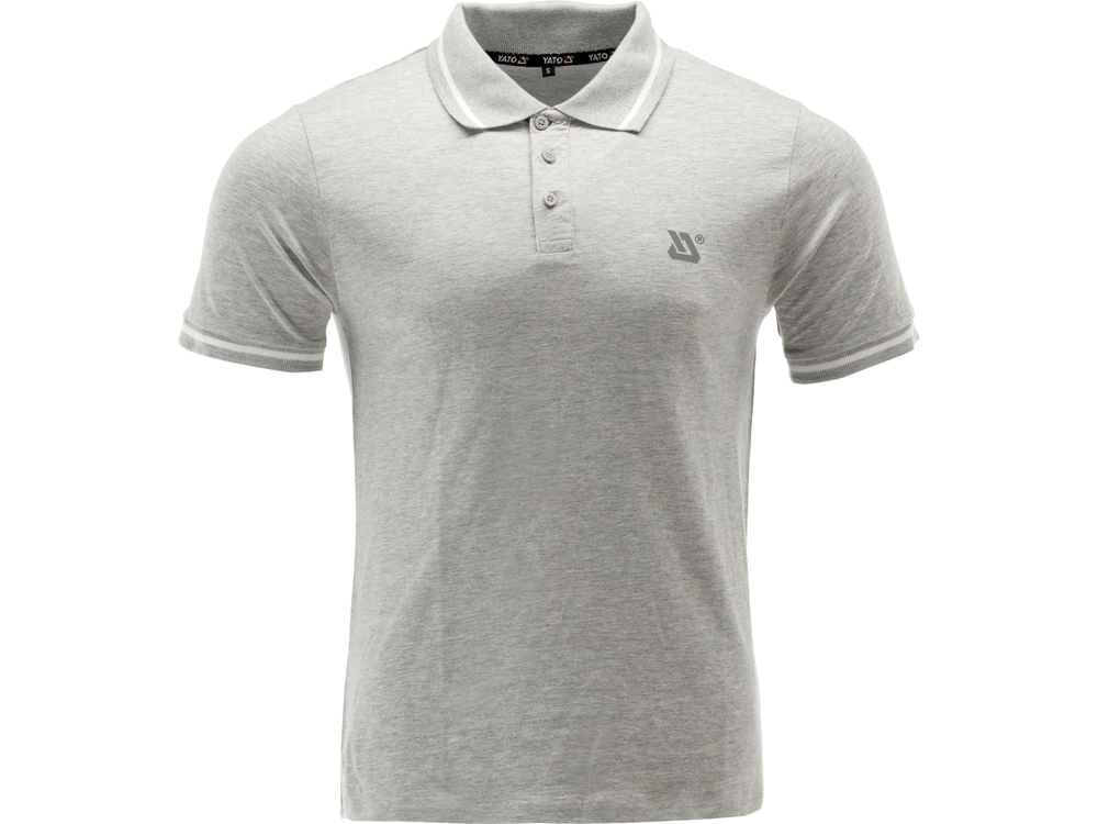 Yato Koszulka POLO SOFT SZARY MELANŻ ROZM. 3XL