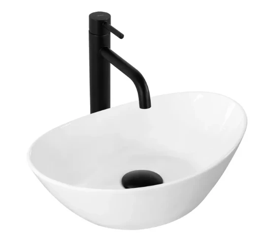 UMYWALKA CERAMICZNA NABLATOWA KATE 36 WHITE