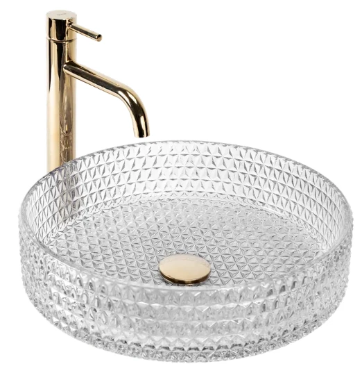 UMYWALKA NABLATOWA REA CRISTAL TRANSPARENT 39