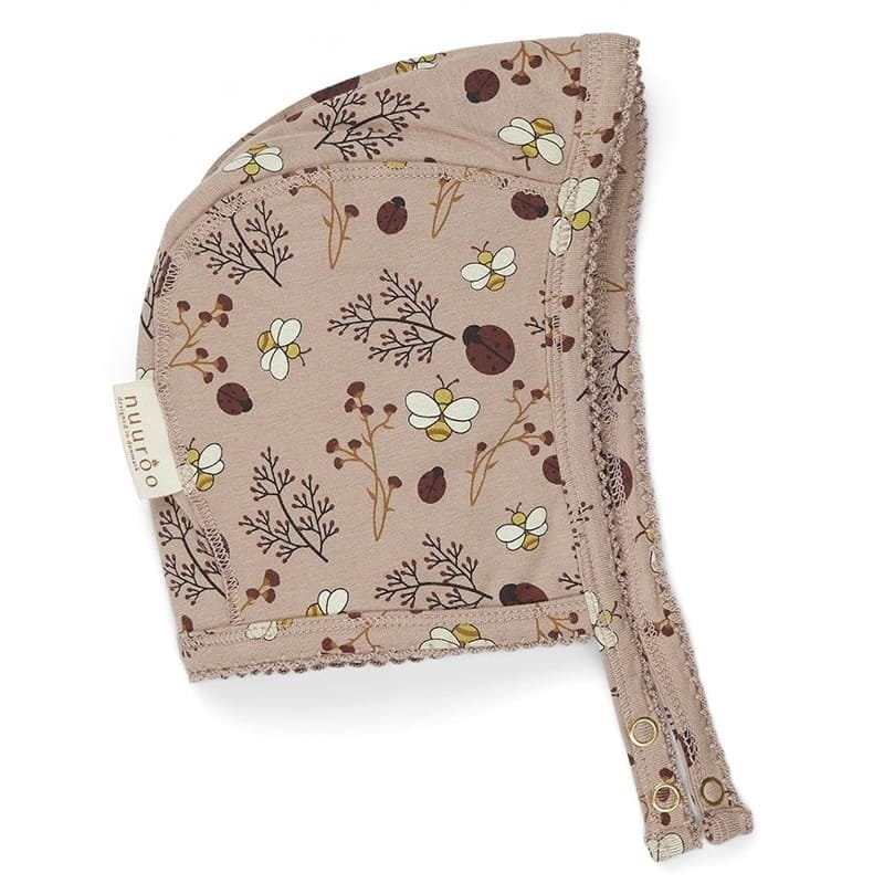 Nuuroo - Bonetka Z Organicznego Jerseyu Flower Bee Rozmiar L