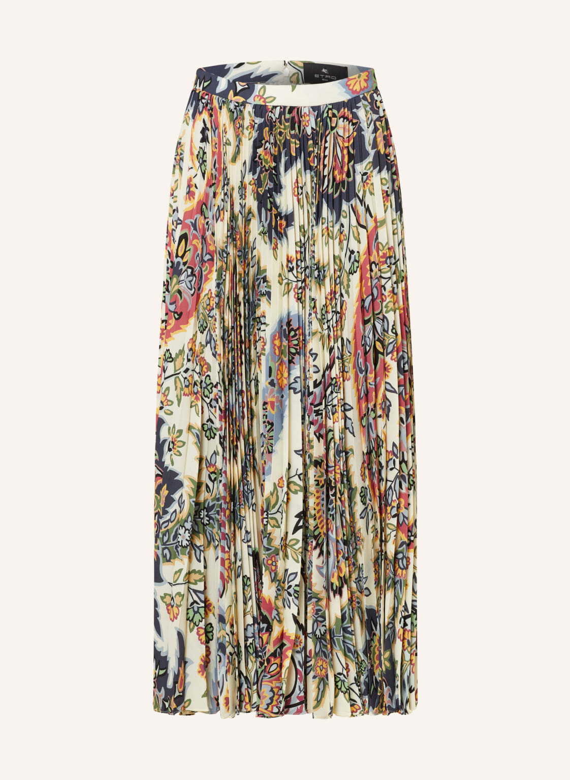 Etro Spódnica Plisowana beige