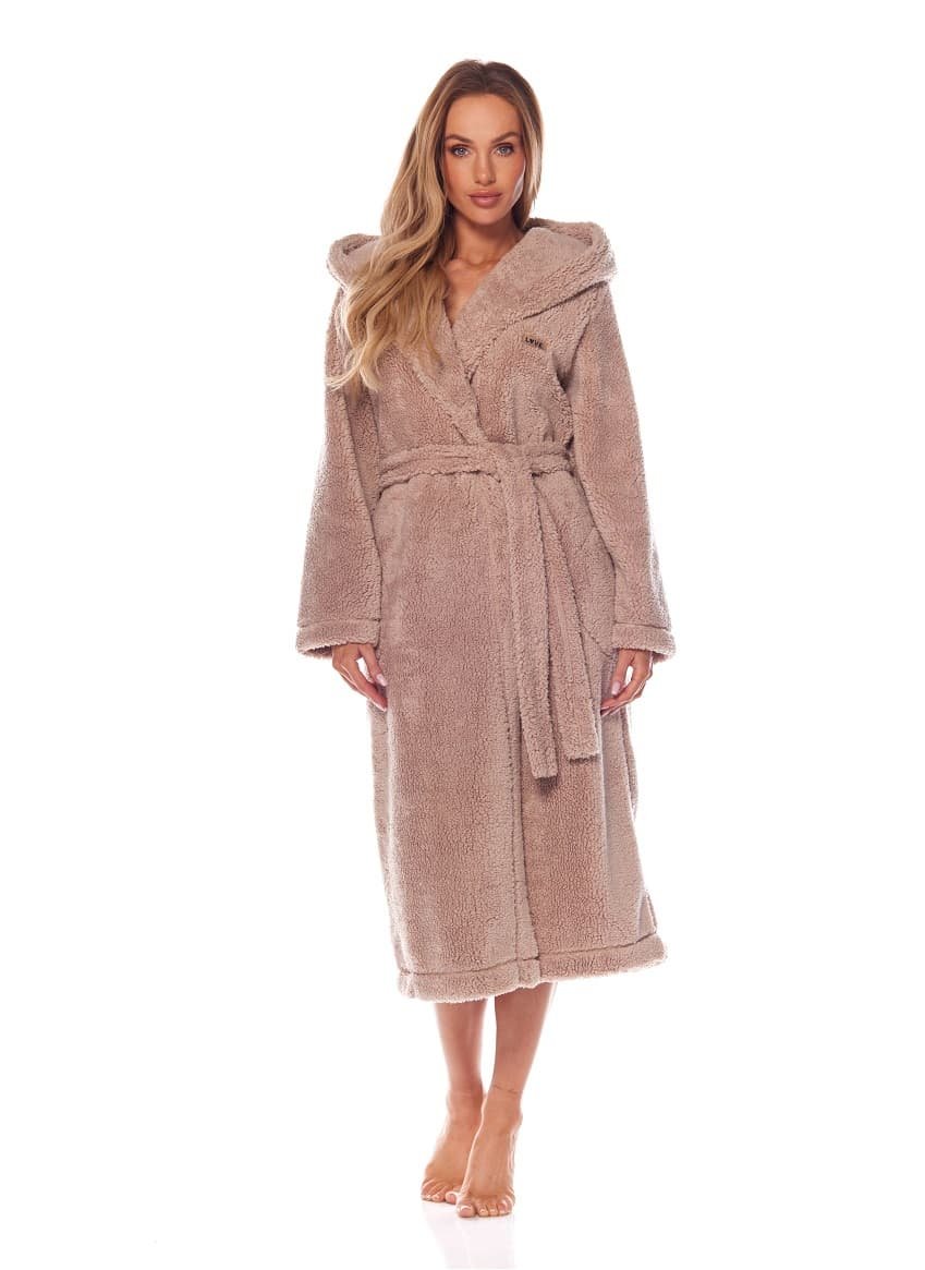 SZLAFROK L&L DAMSKI 2205 BRANDI LONG (kolor ecri, rozmiar M)
