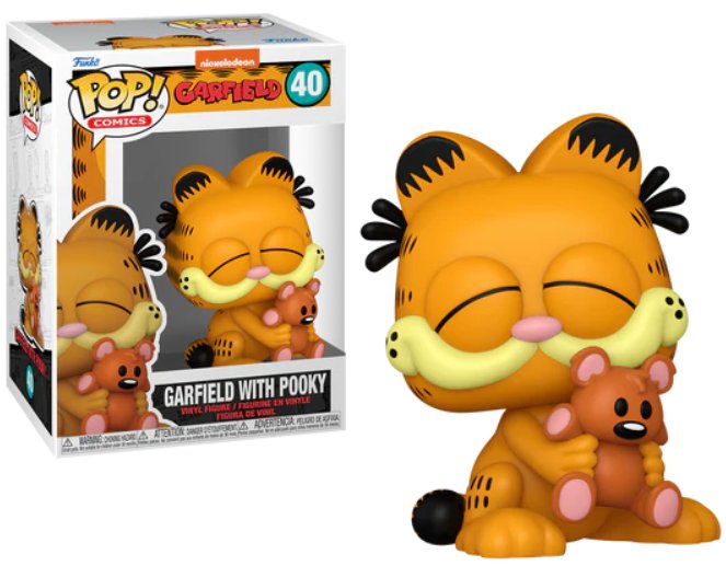 funko pop! garfield comics vinyl garfield w/pooky figurka